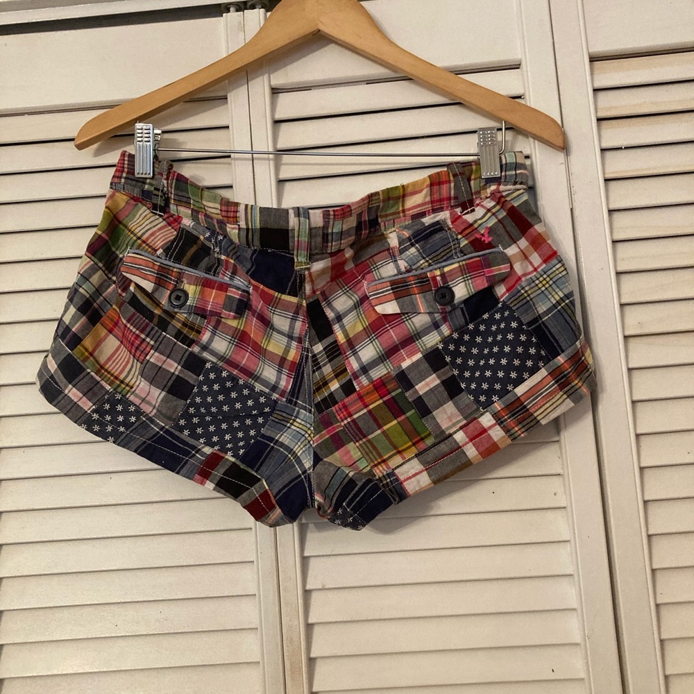 Patch Colored Short Pants - image 2